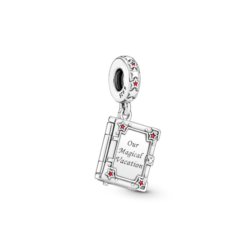 Pandora  Family Album Pendant Charm, Fantasyland Castle Holiday