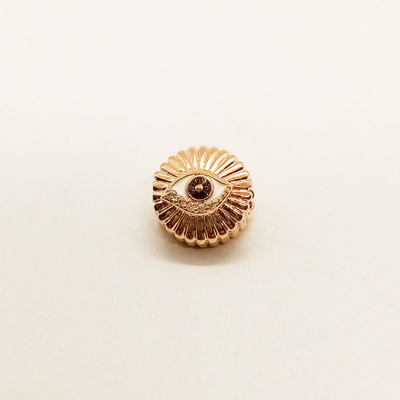 Pandora Rose Gold Sparkling All-Seeing Eye Charm