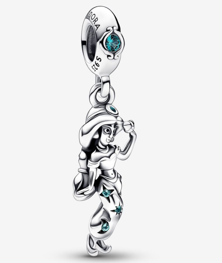 Pandora  Aladdin Princess Jasmine Dangle Charm ALE S925