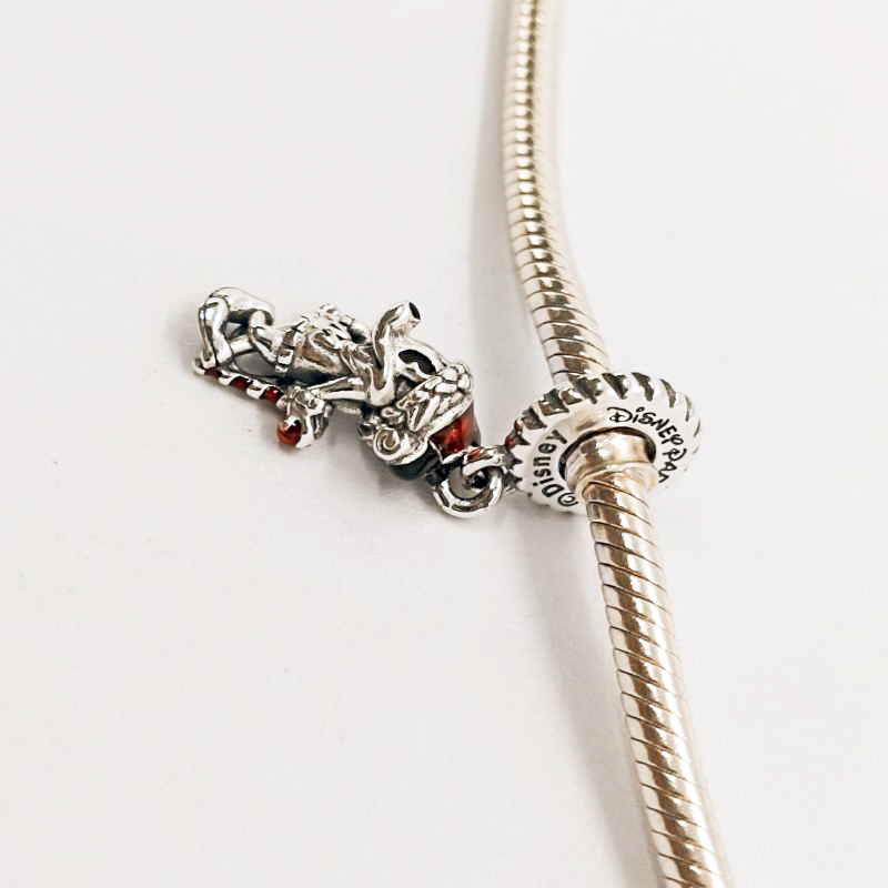 Pandora Christmas Sterling Silver Mickey Charm ALE S925