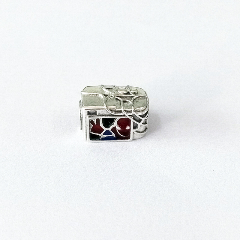 PANDORA  Marvel Spider Man Charm Camera Selfie hela AEL S925