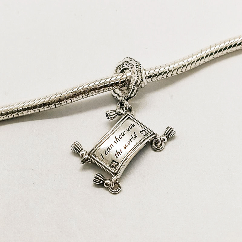 Pandora  Aladdin Magic Carpet Dangle Charm ALE S925