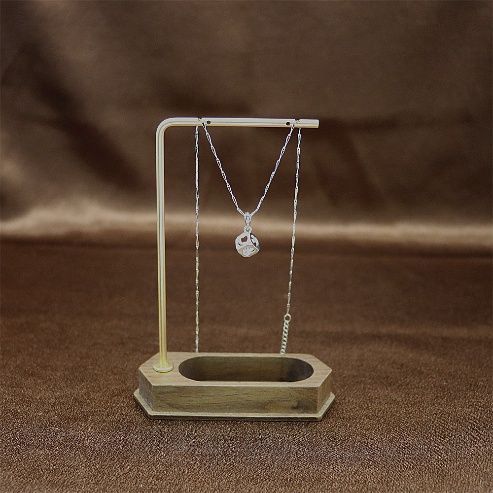 S925 Sterling Silver Cube Necklace for Women - Minimalist Silver Pendant Jewelry