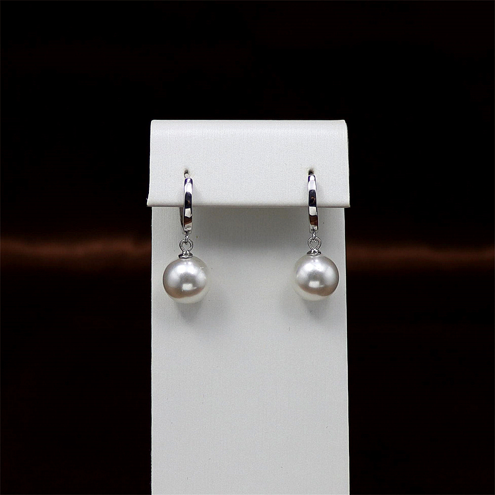 S925 Sterling Silver Pearl Shell Earrings – Pearl Studs and Dangle Earrings