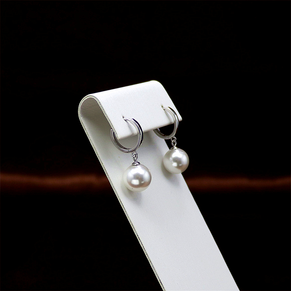 S925 Sterling Silver Pearl Shell Earrings – Pearl Studs and Dangle Earrings