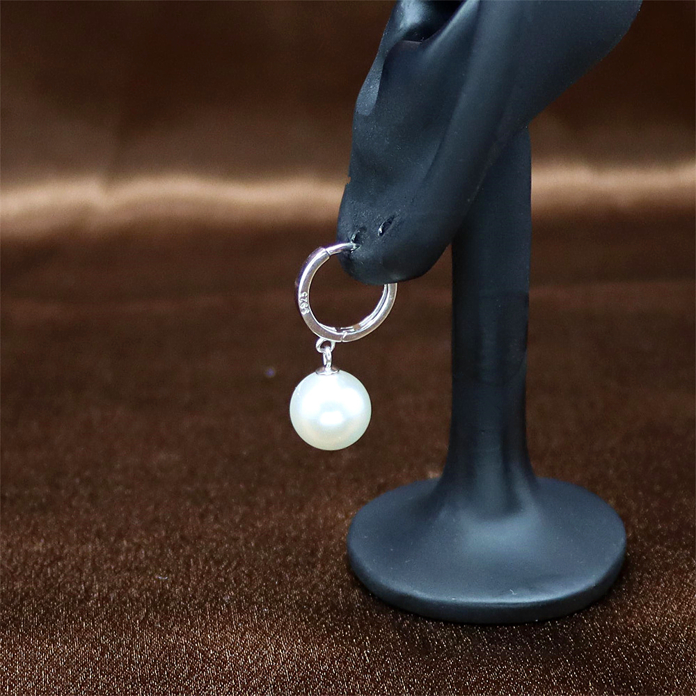 S925 Sterling Silver Pearl Shell Earrings – Pearl Studs and Dangle Earrings
