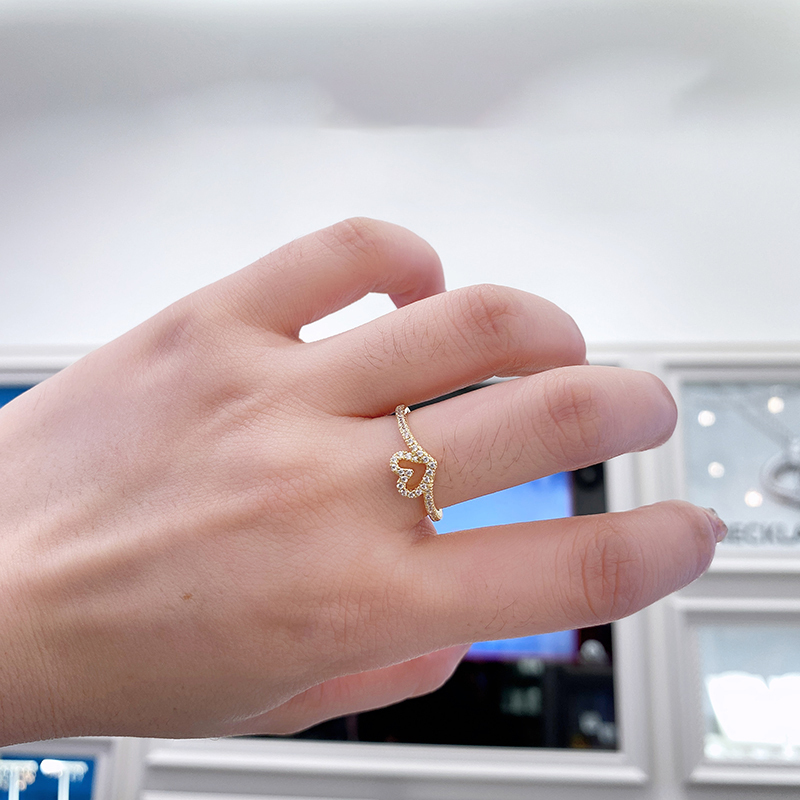 Pandora Timeless Wish Sparkling Heart Ring