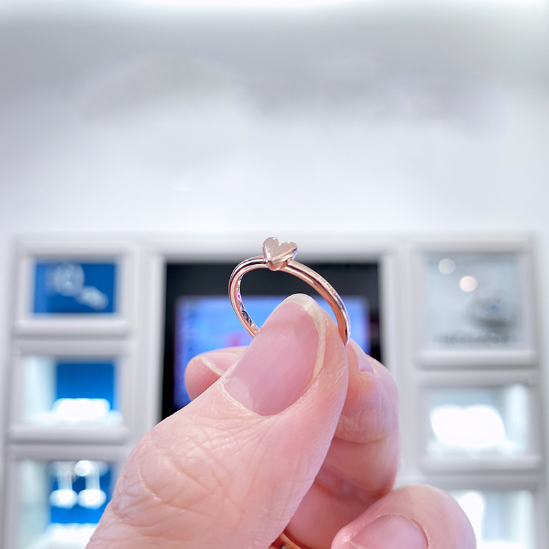 Pandora Freehand Heart Rose Ring