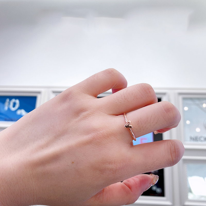 Pandora Freehand Heart Rose Ring