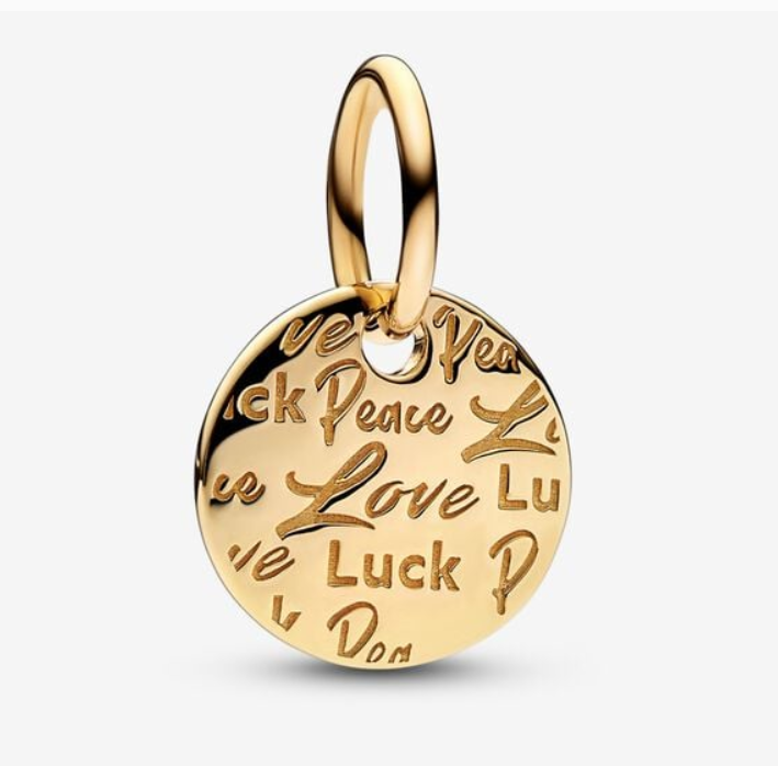 Pandora Peace, Love Luck Dangle Charm