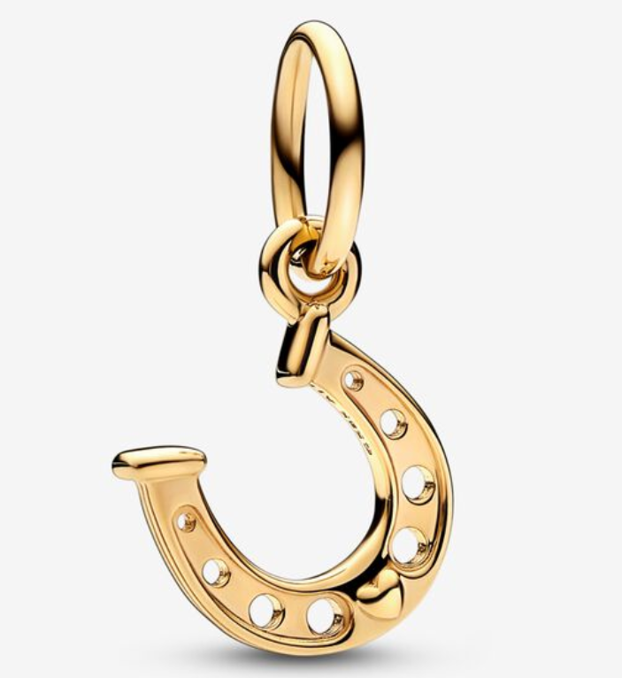 Pandora Lucky Horseshoe Dangle Charm