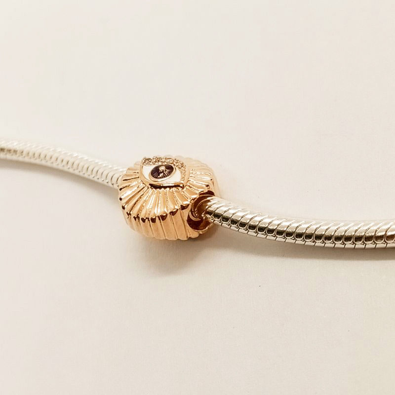Pandora Rose Gold Sparkling All-Seeing Eye Charm