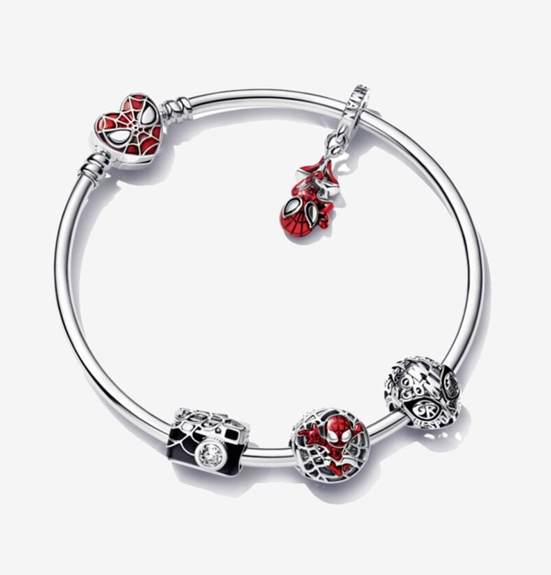 Pandora Marvel Spider-Man Full Collection Bracelet Set