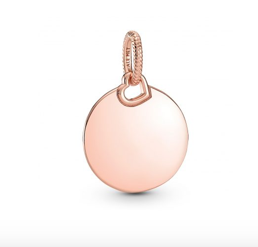 Pandora  Pendant Round Rose Gold