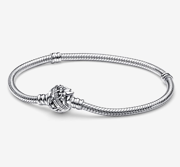 PANDORA 925 Tinker Bell Chain Charm Bracelet