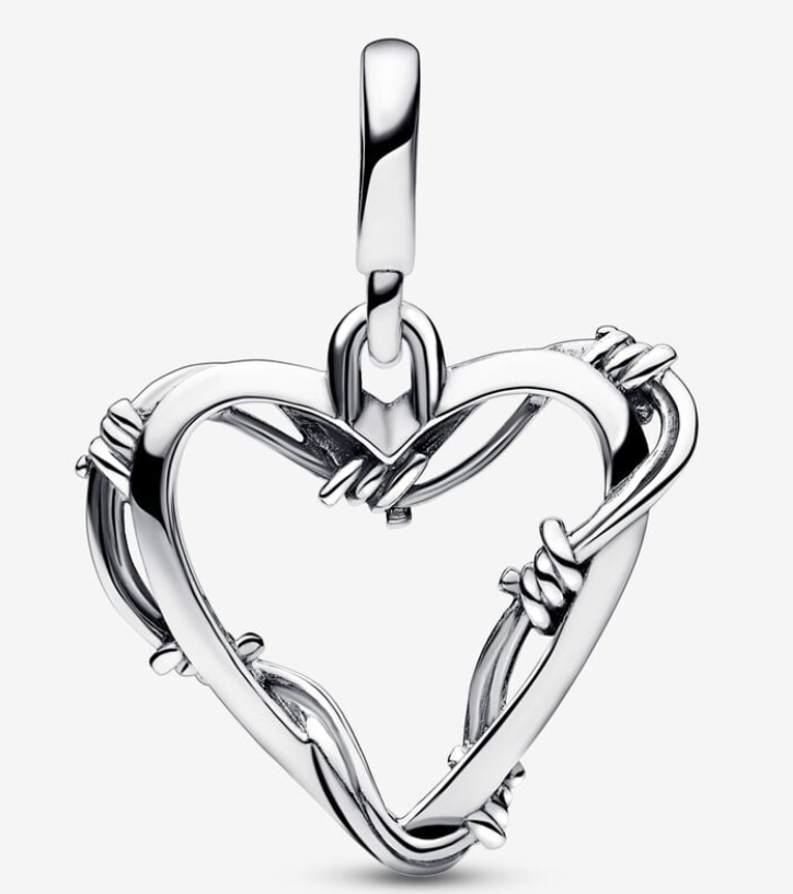 Pandora ME Wire Heart Medallion hela