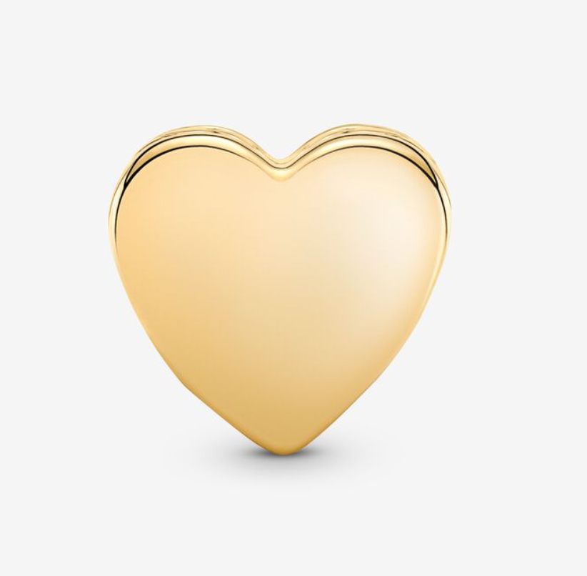 Pandora Moments Gold Heart Charm
