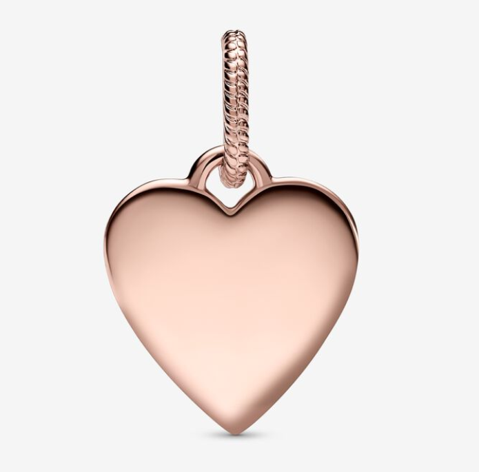 Pandora Moments Engravable Heart Tag Pendant riipus