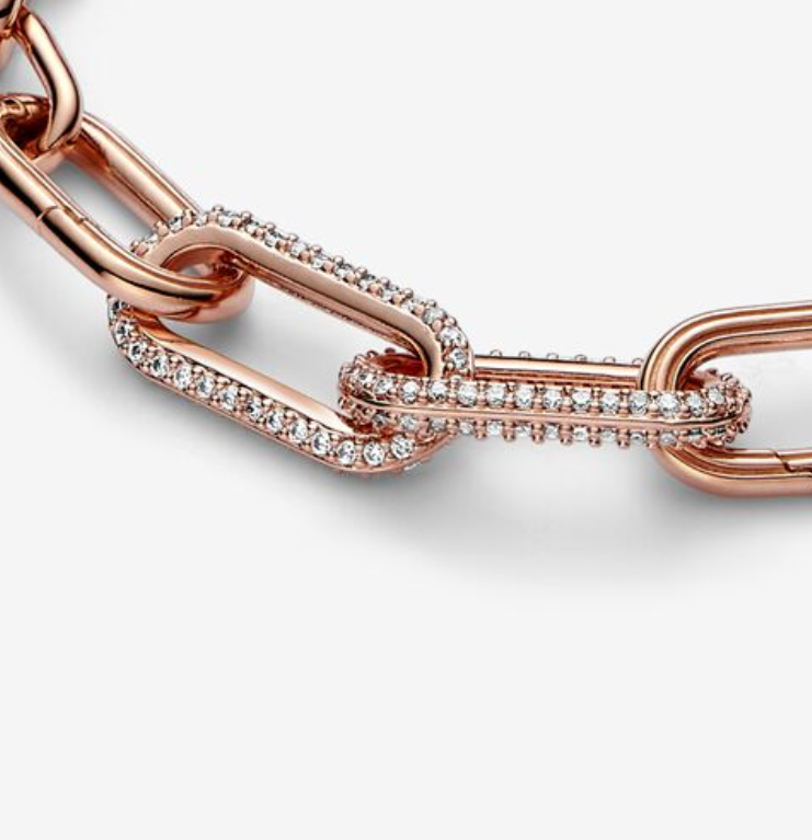 Pandora ME Pavé Double Styling Link PANDORA