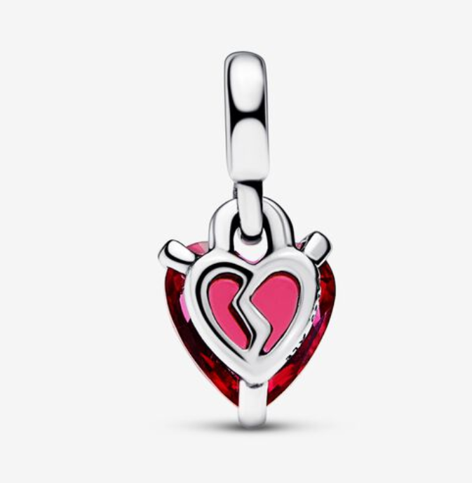Pandora ME Gebrochenes Herz Mini-Dangle PANDORA