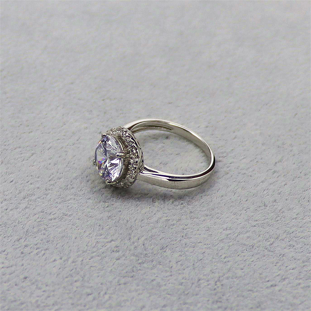 S925 Sterling Silver Vintage Hollow Carved Ring