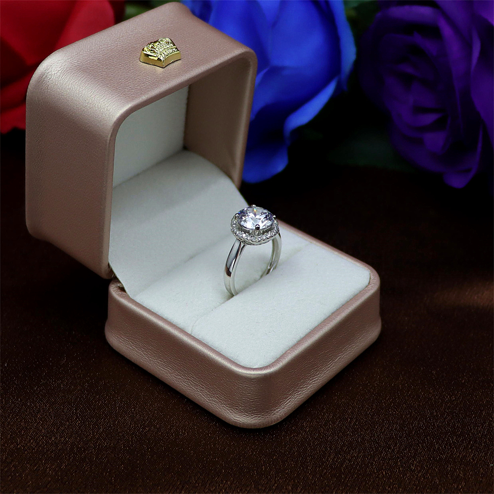 S925 Sterling Silver Vintage Hollow Carved Ring