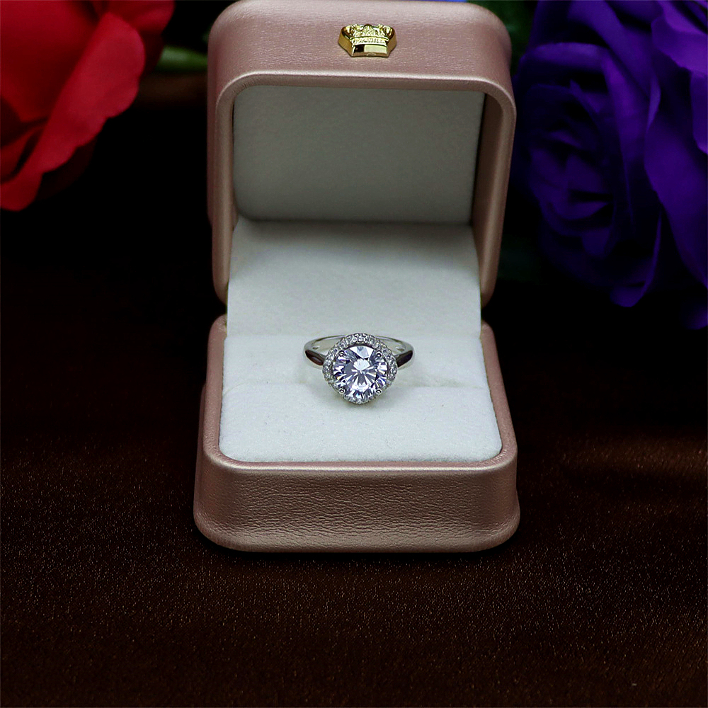 S925 Sterling Silver Vintage Hollow Carved Ring