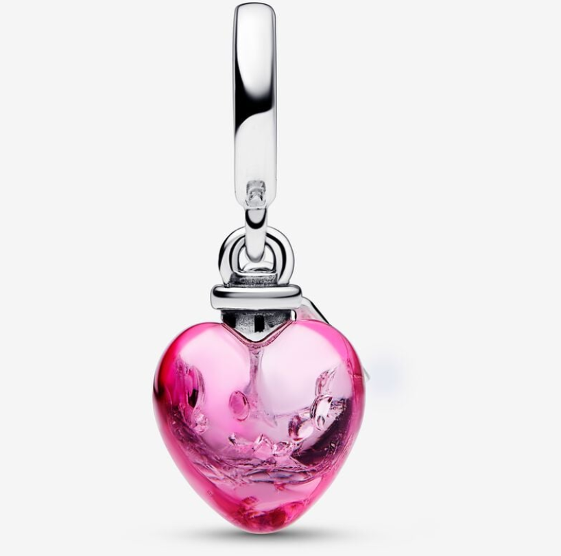 925 Silver Murano Glass Charm Pendant Love Potion by PANDORA