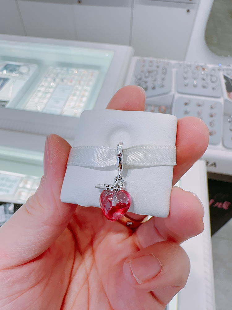 925 Silver Murano Glass Charm Pendant Love Potion by PANDORA