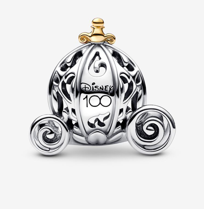 PANDORA  100th Anniversary Cinderella's Enchanted Carriage Charm