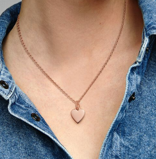 Pandora Moments Engravable Heart Tag Pendant riipus