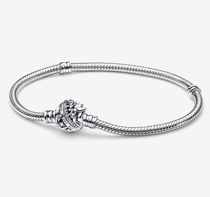 PANDORA 925 Tinker Bell Chain Charm Bracelet