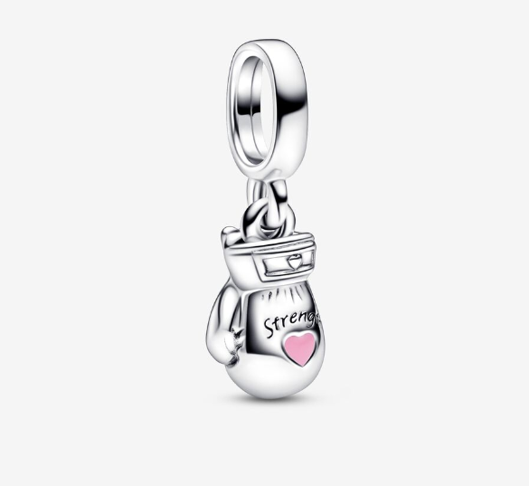 Pandora Moments Sterling Silver Boxing Glove Dangle Charm