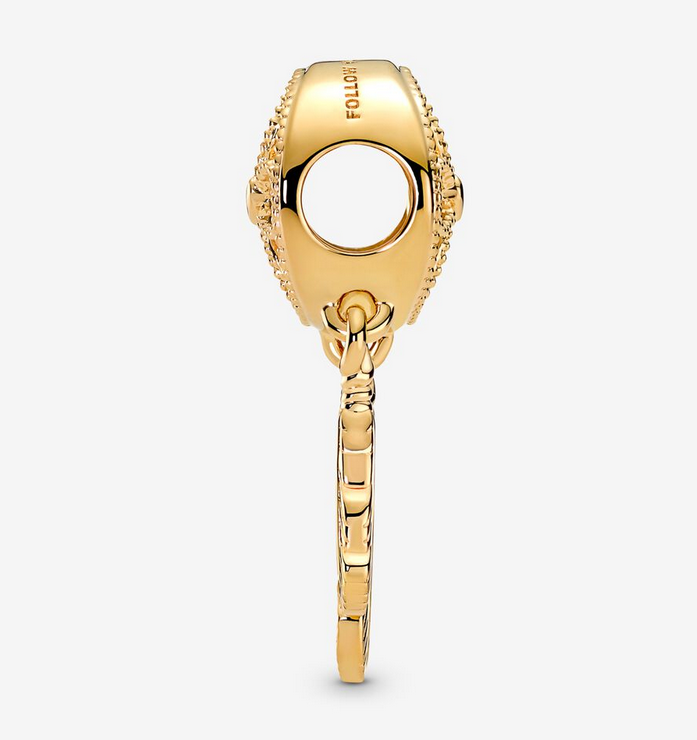 PANDORA Jewellery Charm Dreamcatcher Gold