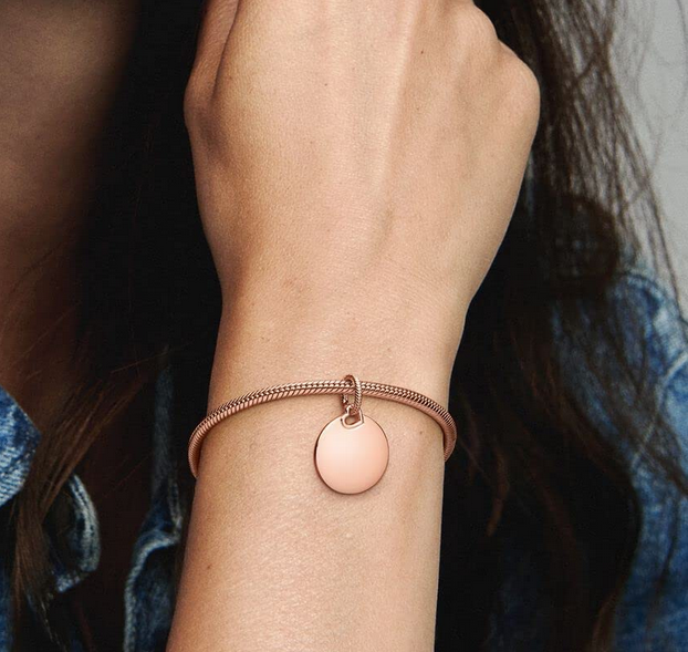 Pandora  Pendant Round Rose Gold