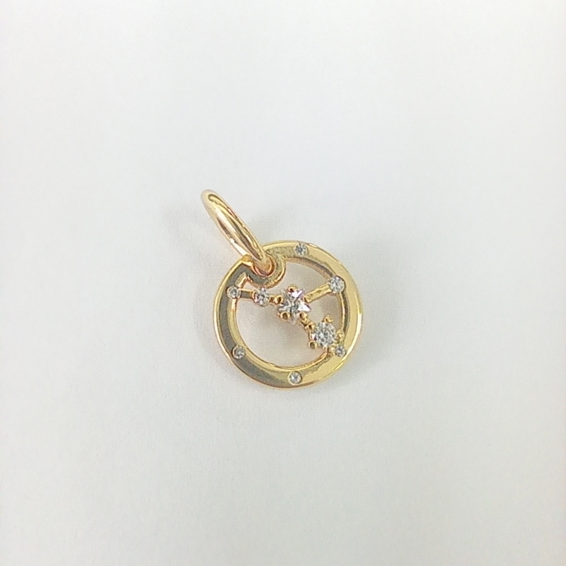 PANDORA SPARKLING Cacer ZODIAC STAR SIGN CHARM  Pendant