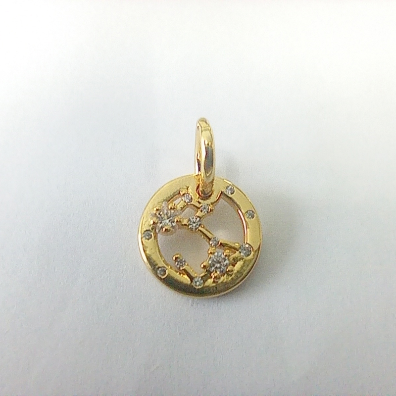 PANDORA SPARKLING Pisces ZODIAC STAR SIGN CHARM  Pendant