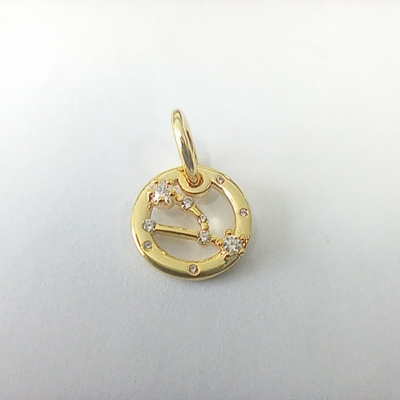 PANDORA SPARKLING Taurus ZODIAC STAR SIGN CHARM Pendant
