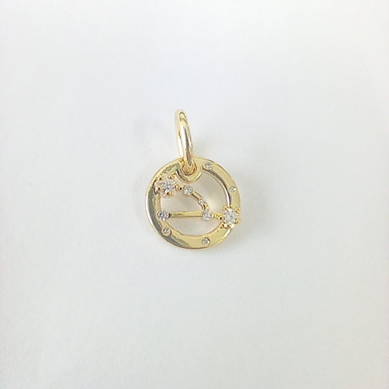 PANDORA SPARKLING Taurus ZODIAC STAR SIGN CHARM Pendant
