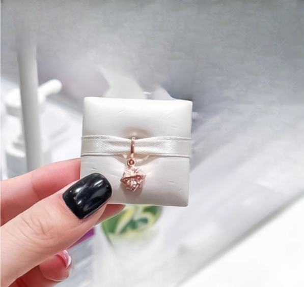 PANDORA CHARM ALE Happy Birthday Gift Openable Dangle Charm Gift Bag