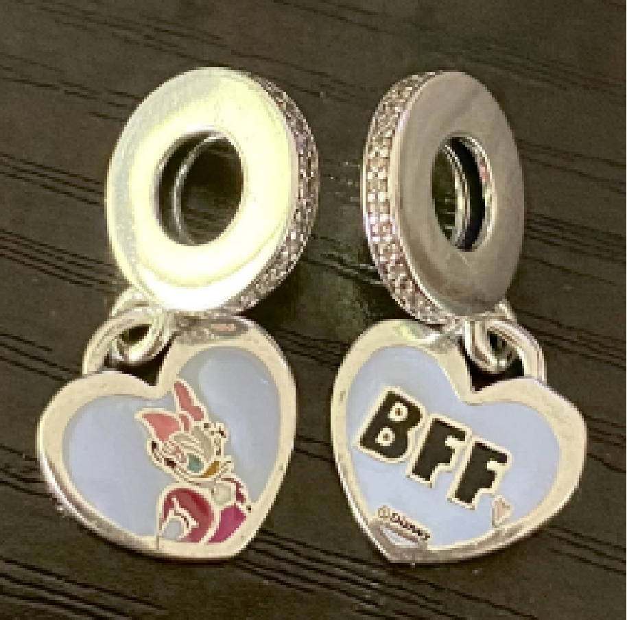 Parks Exclusive Pandora Charm  BFF Daisy Duck ale s925