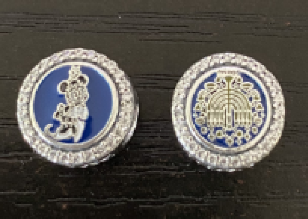 Parks Pandora Minnie Mouse Hanukkah Menorah Charm