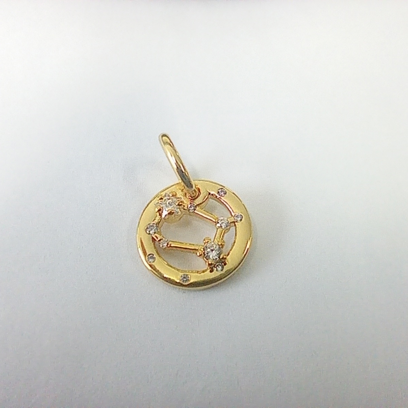 PANDORA SPARKLING Gemini ZODIAC STAR SIGN CHARM Pendant
