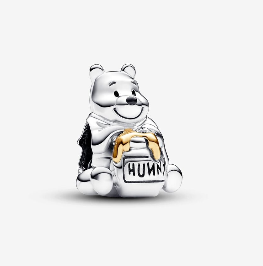 100th Anniversary Pooh Lab-grown Diamond Charm