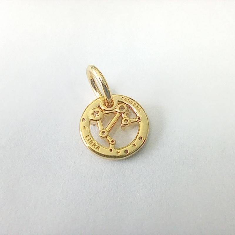 PANDORA SPARKLING Libra ZODIAC STAR SIGN CHARM Pendant