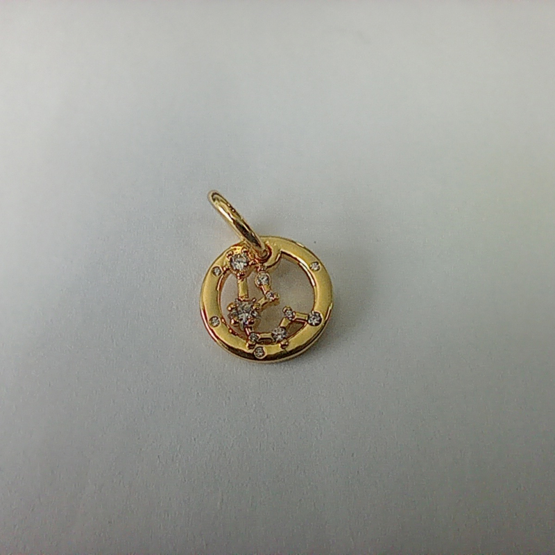 PANDORA SPARKLING Aquarius ZODIAC STAR SIGN CHARM Pendant