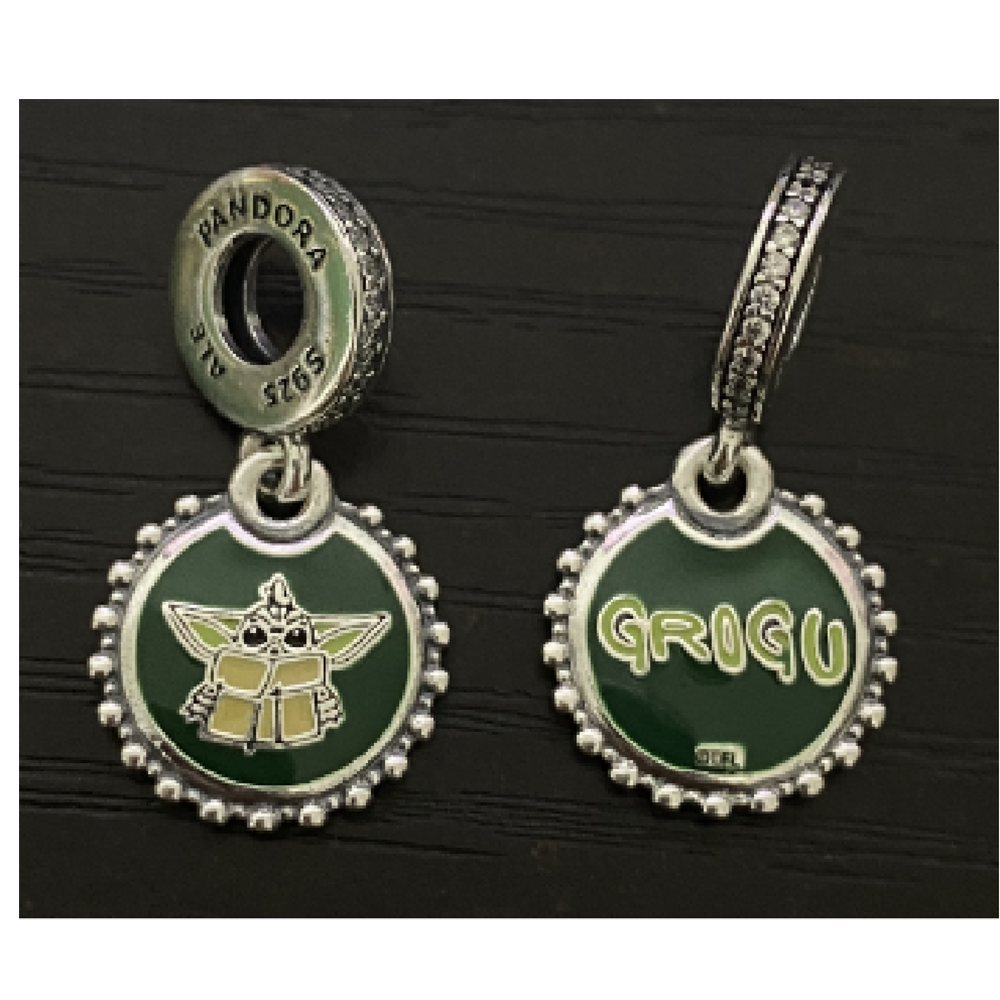 2023  Parks Star Wars Grogu Mandalorian Pandora Double Sided Charm