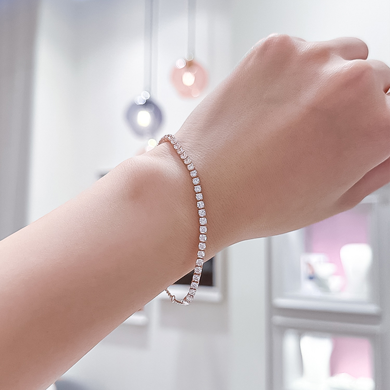 Pandora Sparkling Tennis Bracelet Gift Bag