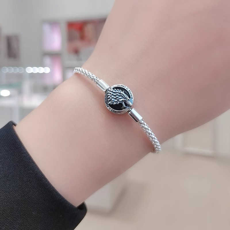 Pandora Game of Thrones House Sigil bracelet Spinning Astrolabe Dangle Charm SET ALE