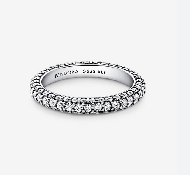 Pandora Timeless Pavé Single-row Ring ALE S925 Gift Bag